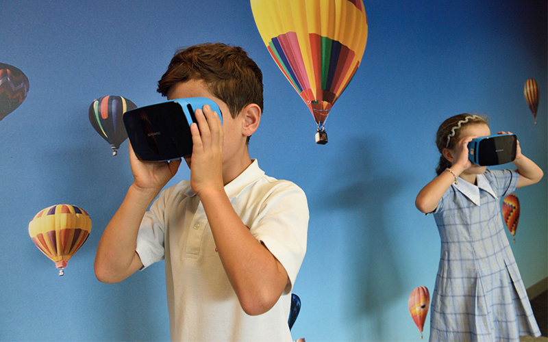 Videos play in full virtual reality, and normal ones